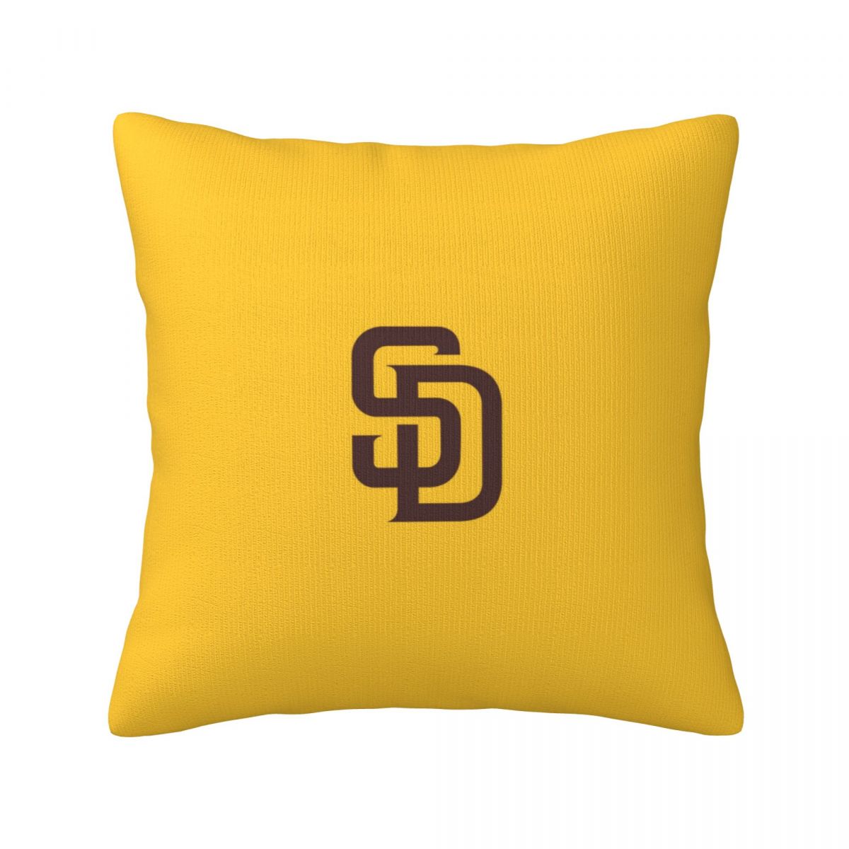 San Diego Padres Simple Logo Decorative Square Throw Pillow Covers