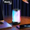 F9 wireless glare night light small steel cannon mini high volume bluetooth portable speaker super bass sound