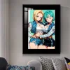 Bulma & Android 18 Decorative Painting - Dragon Ball Decorative Painting - JuZi Studio