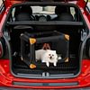 Dog Travel Crate Collapsible 4 Door Portable Soft Dog Crate, Foldable Dog Kennels and Crates for Indoor, Outdoor