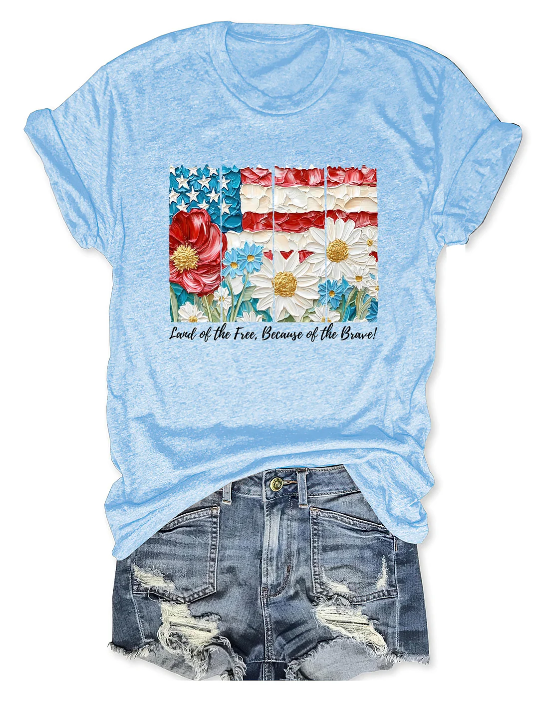 American Flag 4th Of July T-shirt