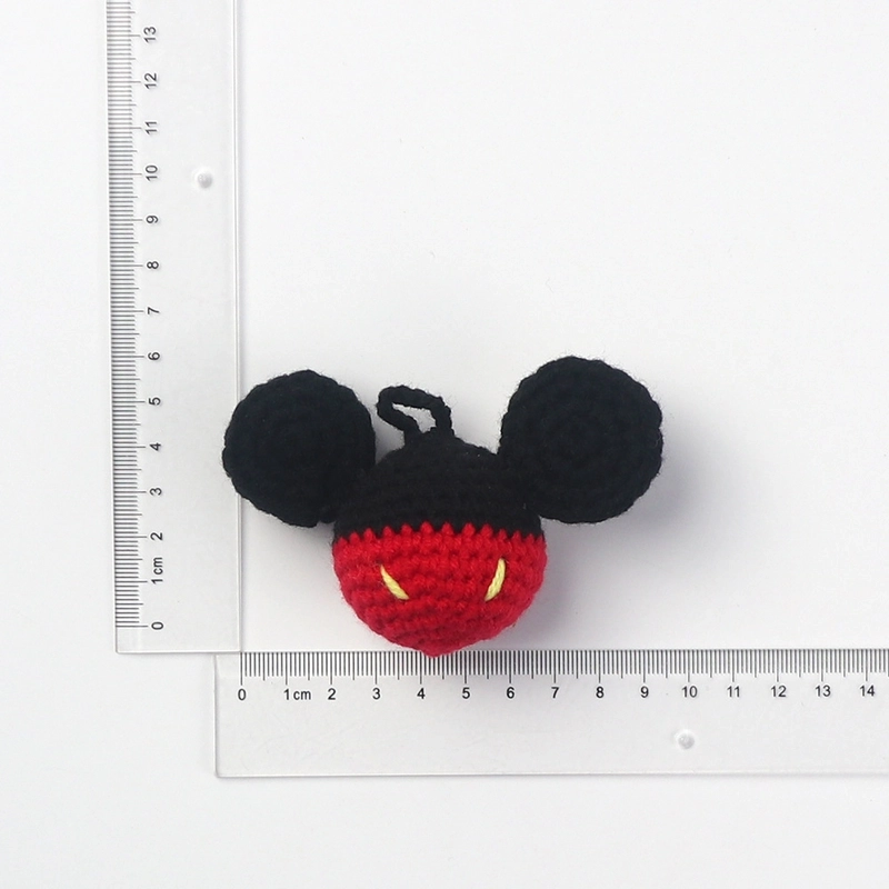 2 Pieces Cute Sunflower Santa Claus Yarn Women’s Bag Pendant Keychain