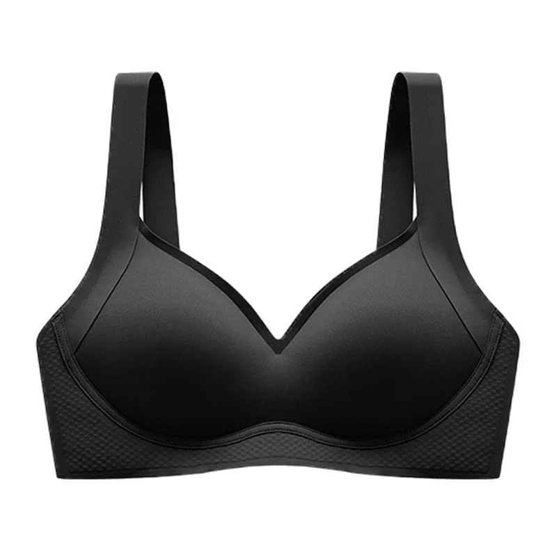 FINETOO S-3XL Women Seamless Bra Plus Size Wireless Bras Sexy Deep V Bralette Comfortable Bra Ladies Padded Bras Female Lingerie