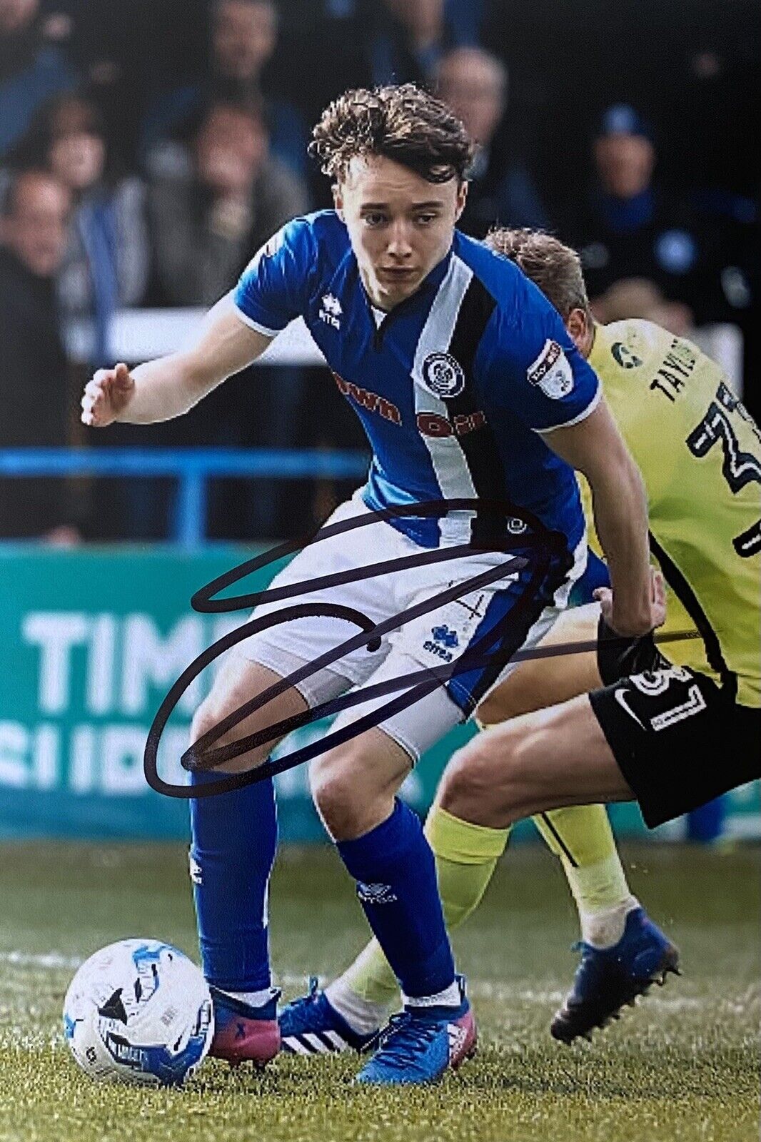 Oliver Rathbone Genuine Hand Signed Rochdale 6X4 Photo Poster painting