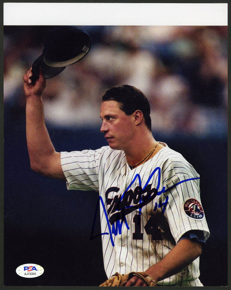 Jeff Judin SIGNED 8x10 Photo Poster painting Montreal Expos PSA/DNA AUTOGRAPHED