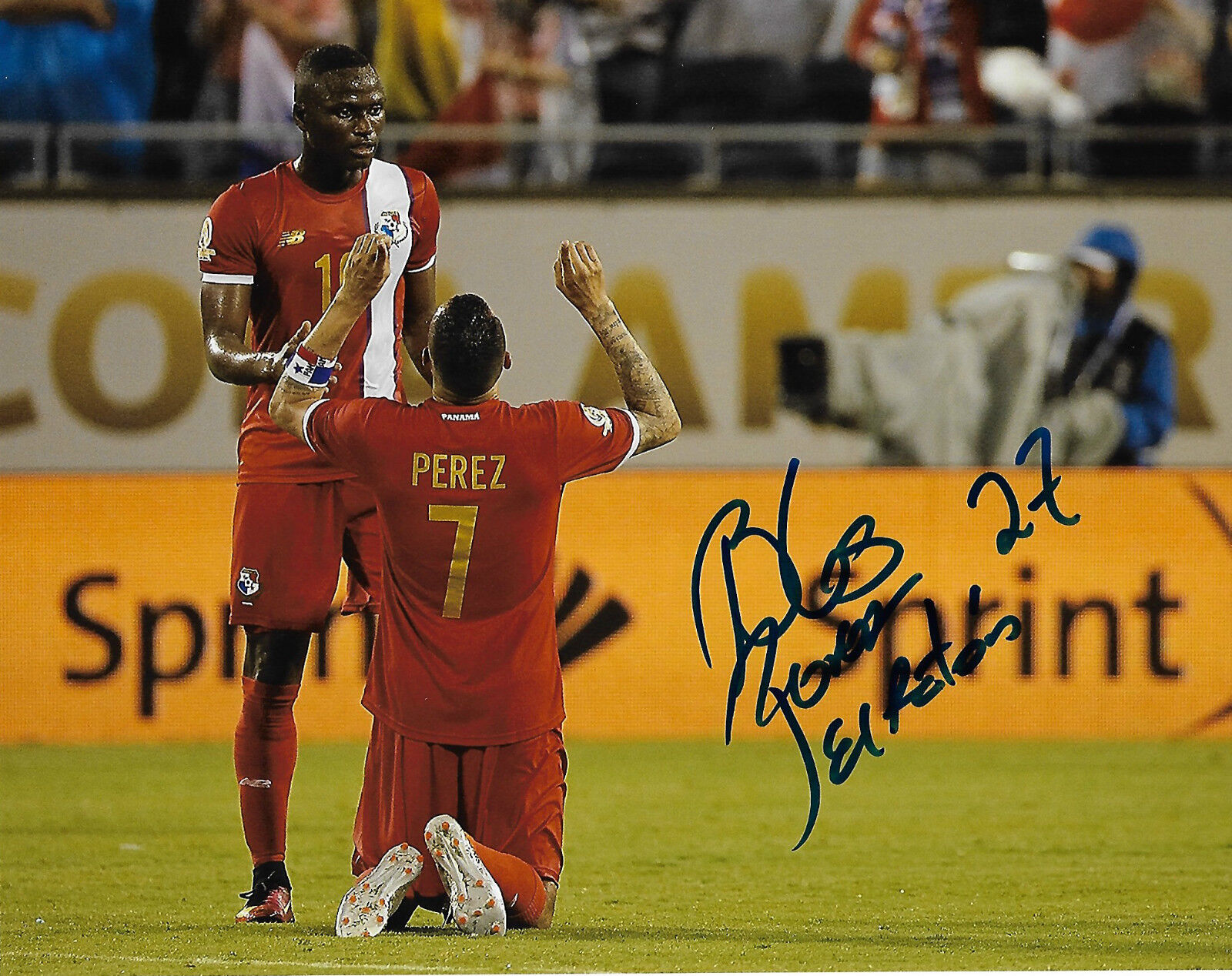 Panama Blas Perez Autographed Signed 8x10 Photo Poster painting COA F