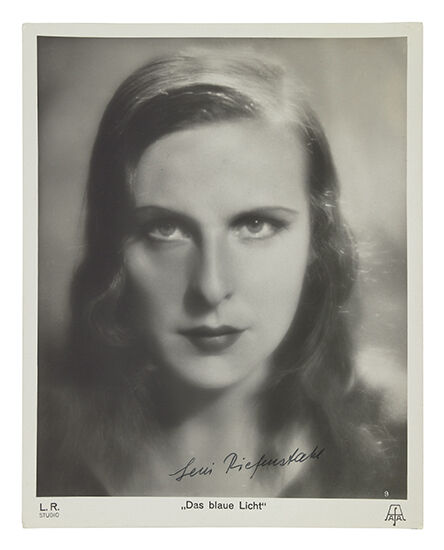 LENI RIEFENSTAHL Signed Photo Poster paintinggraph - Nazi Film Maker / Photo Poster paintinggrapher - Preprint