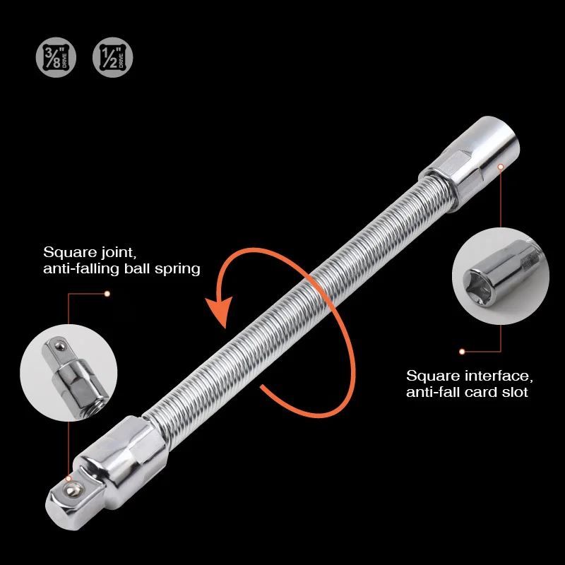 SAKER® Flexible Socket Extension Bar