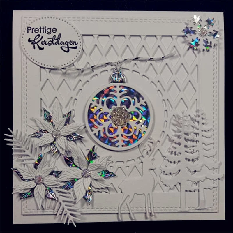 Christmas bell snowball Metal Cutting Dies For DIY Scrapbooking Album Embossing Paper Cards Decorative Crafts