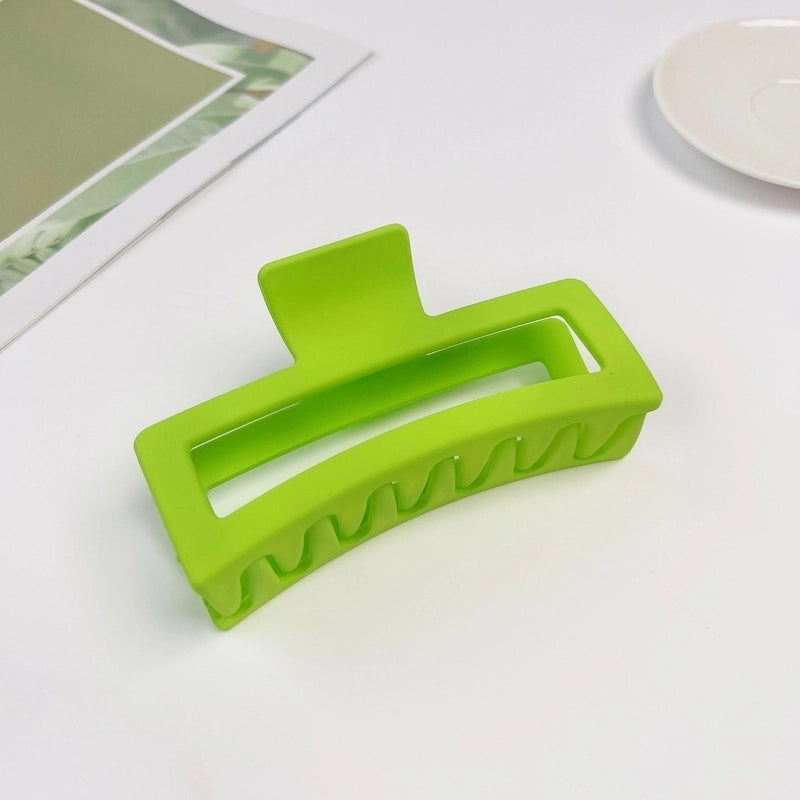 Women’s IG Style Solid Color Plastic Hair Claws