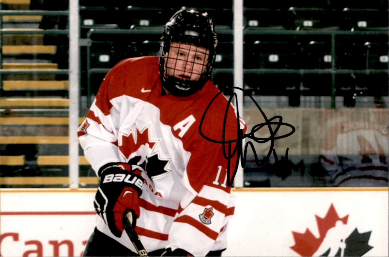 Jaret Anderson-Dolan SIGNED autograph 4x6 Photo Poster painting TEAM CANADA / LOS ANGELES KINGS
