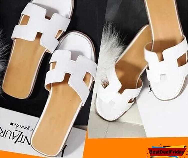 Fashion new arrival vintage all-match low heel flat sandals female shoes