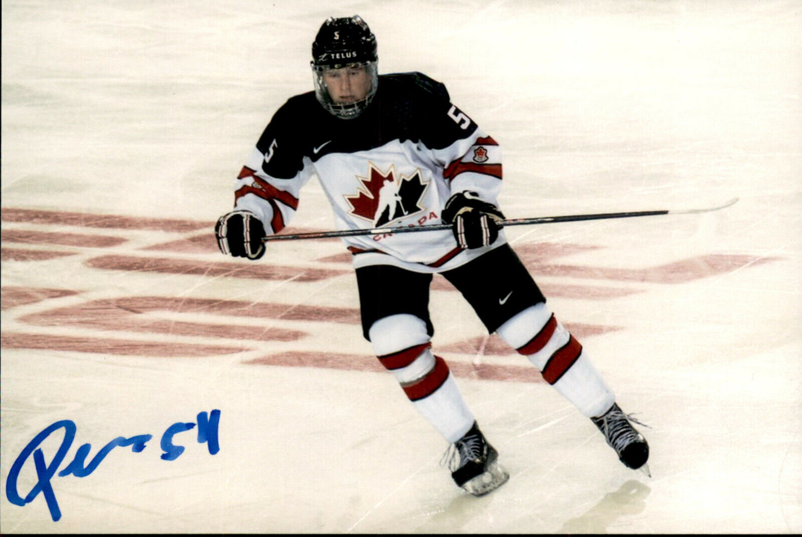 Jeremie Poirier SIGNED autographed 4x6 Photo Poster painting TEAM CANADA / CALGARY FLAMES