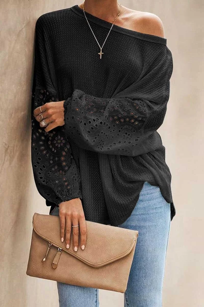 Fashion Hollow Out Design Top