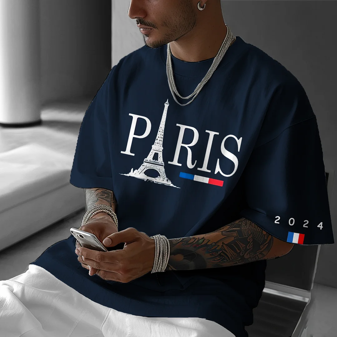 Unisex Paris France 2024 National T-shirt