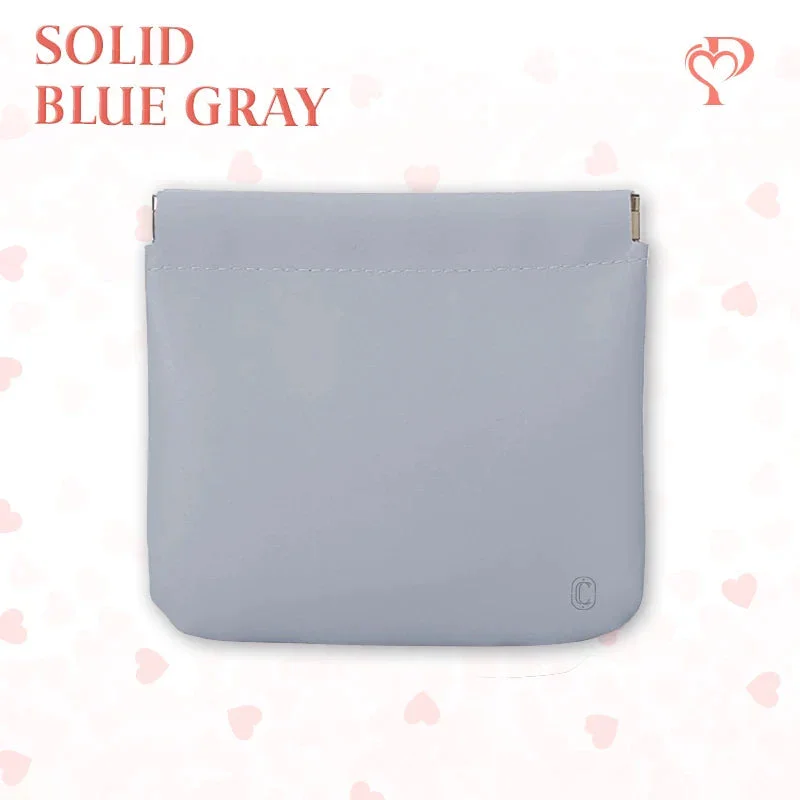 Pouchic - Personalized Snap Closure Leather Organizer Pouch