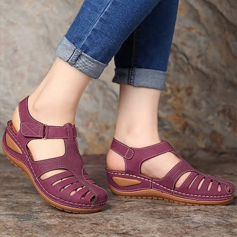 Women Sandals Soft Bottom Women Heels Sandals Gladiator Summer Shoes Women Plus Size Wedges Shoes Female Summer Sandalias Mujer