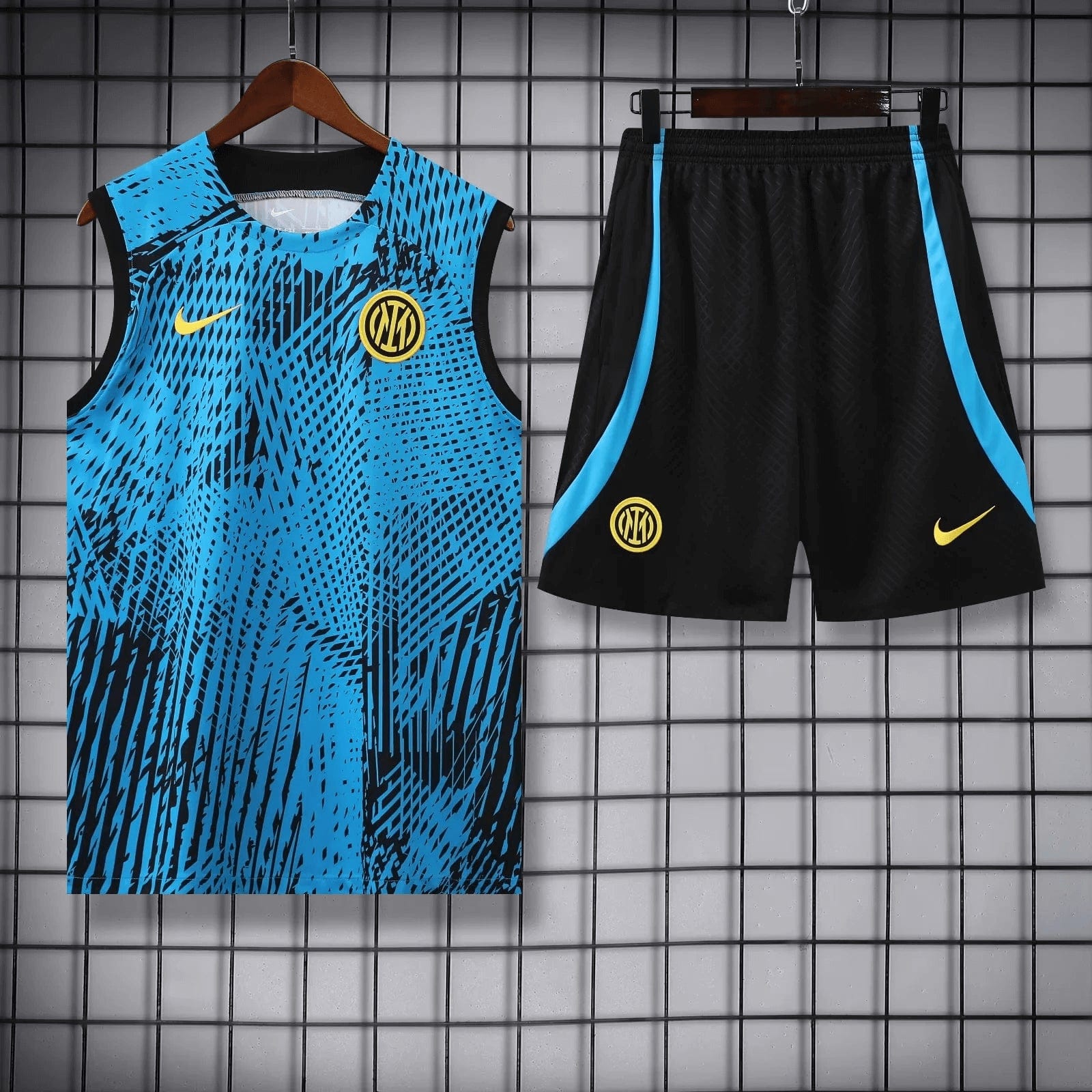 2023/2024 Internazionale Milan pre-match training Jersey+Shorts 1:1 Thai Quality mysite