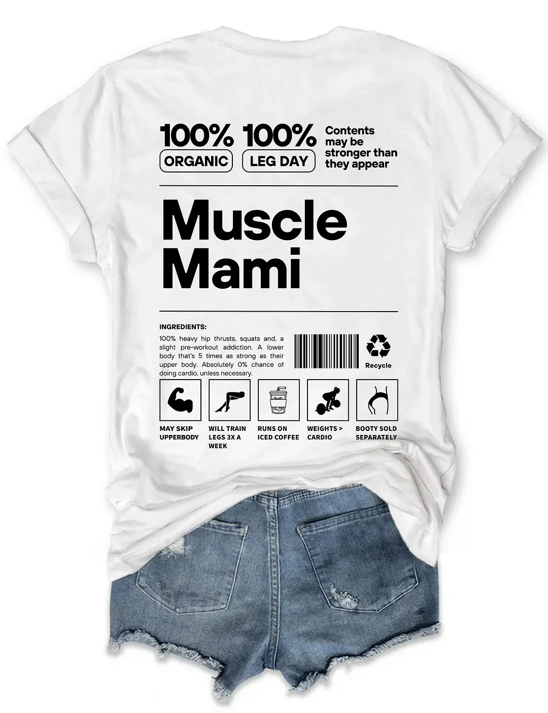 Muscle Mommy Gym Pump Cover T-shirt