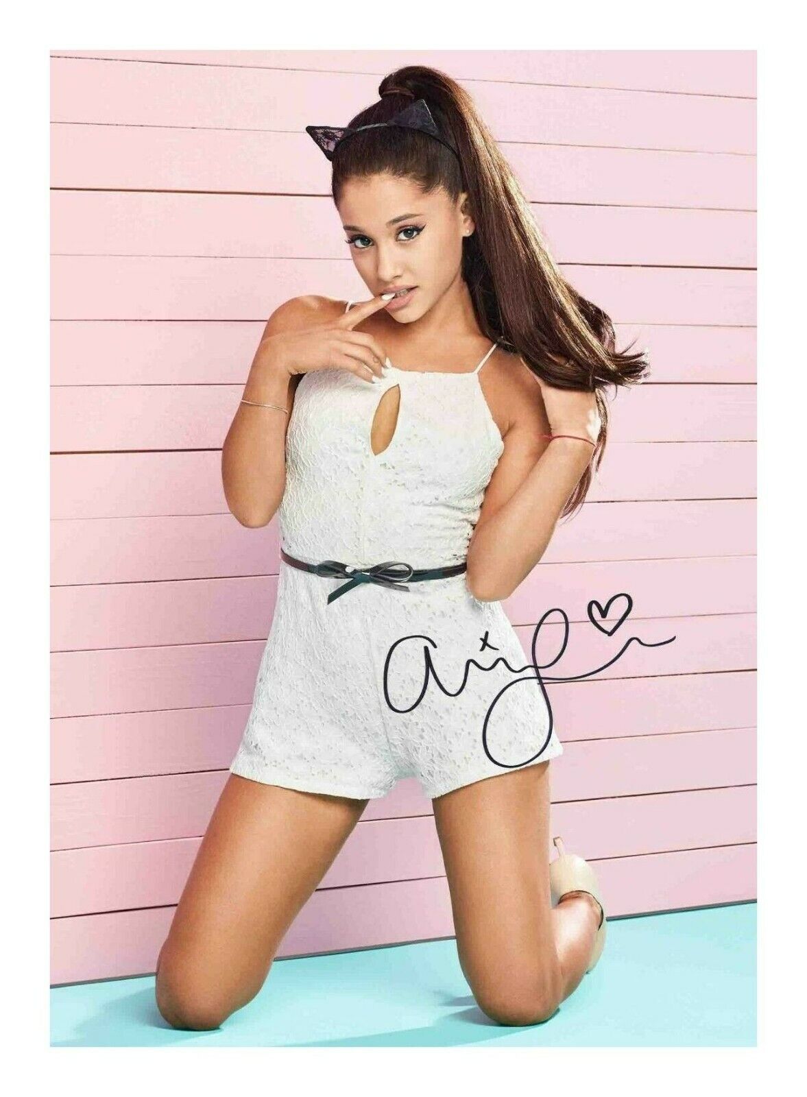 ARIANA GRANDE AUTOGRAPH SIGNED PP Photo Poster painting POSTER