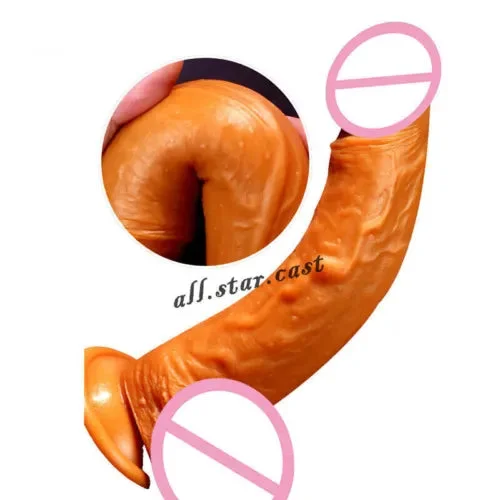 pornhint Pornhint Soft Realistic Dildo Penis With Suction Cup Strap-on Masturbation Strapon Dildo