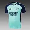 2025/2026 Arsenal pre-match training Light Green Shirt+Shorts 1:1 Thai Quality