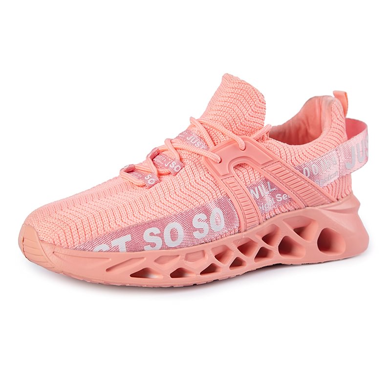 Metelo Men's Relieve Foot Pain Cushioning Walking Shoes - Pink