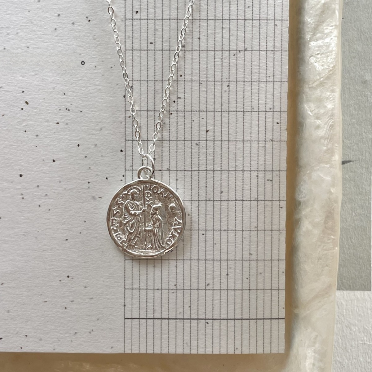 925 Sterling Silver Minimalist Irregular Geometric Silver Necklaces