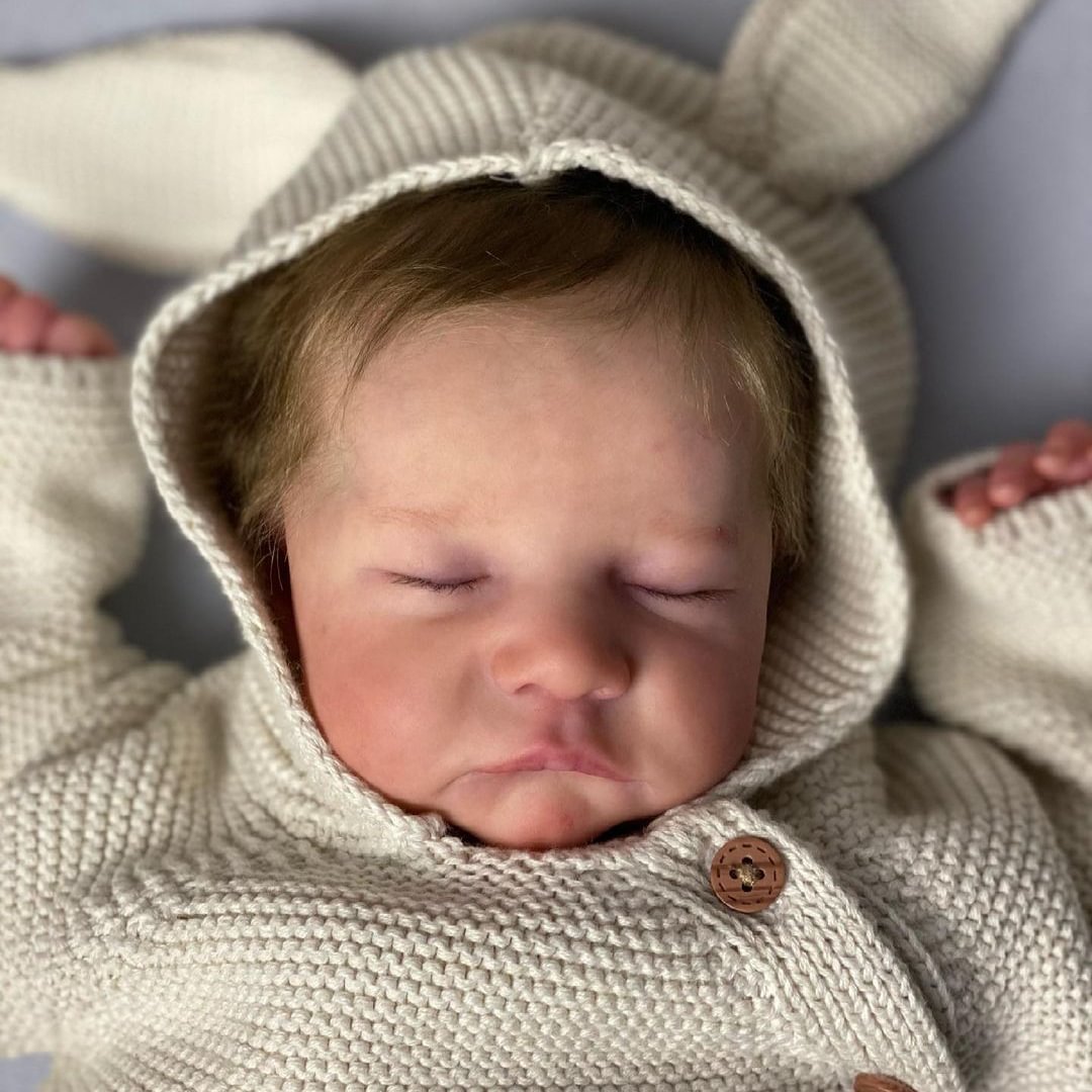 12'' Full Body Vinyl Reborn Baby Doll Named Aurelia