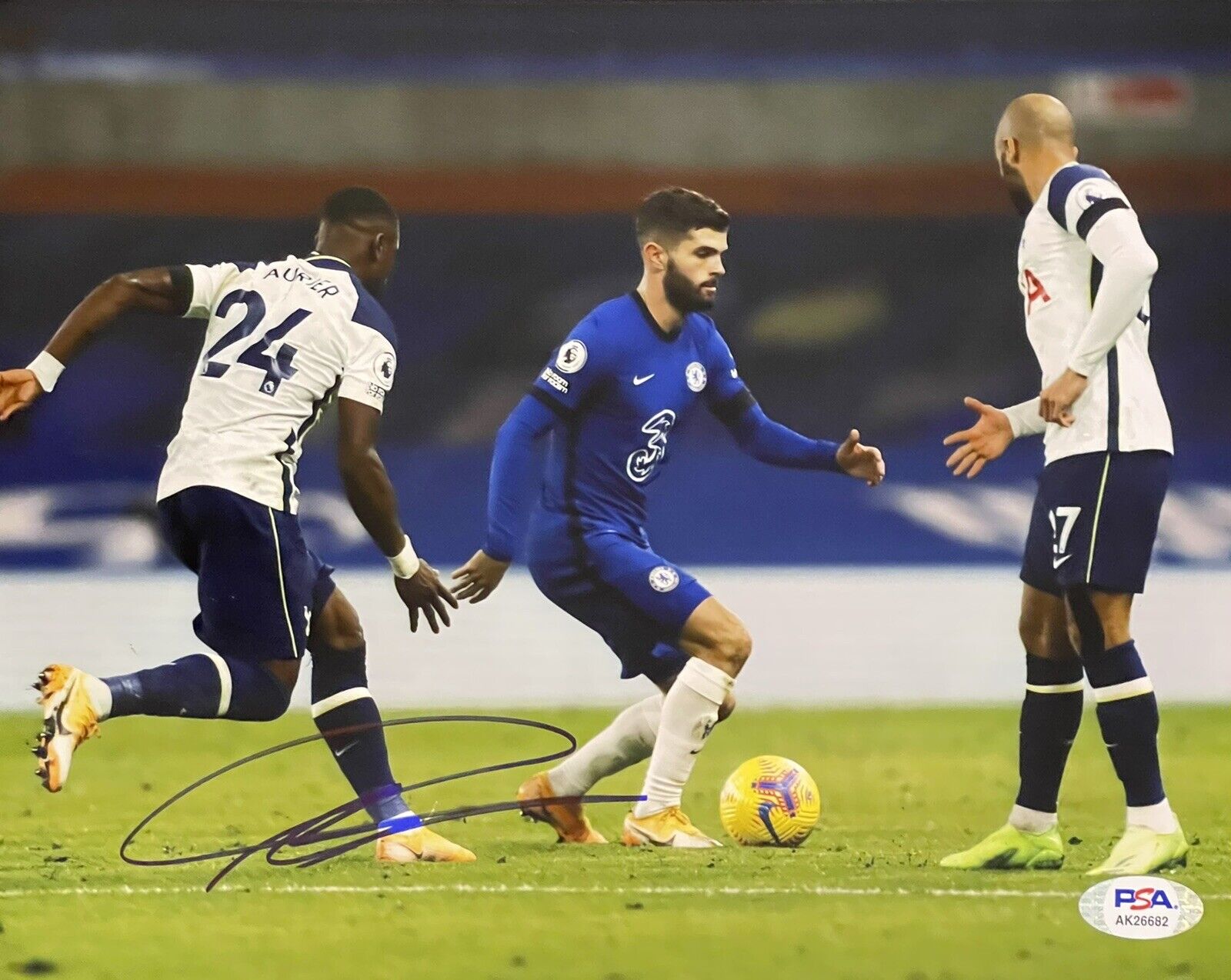 Christian Pulisic Signed Autographed Team USA 8x10 Photo Poster painting Chelsea FC Psa/Dna