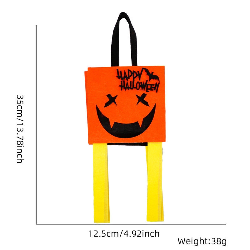 Halloween Pumpkin Owl Skull Nonwoven Party Candy Basket