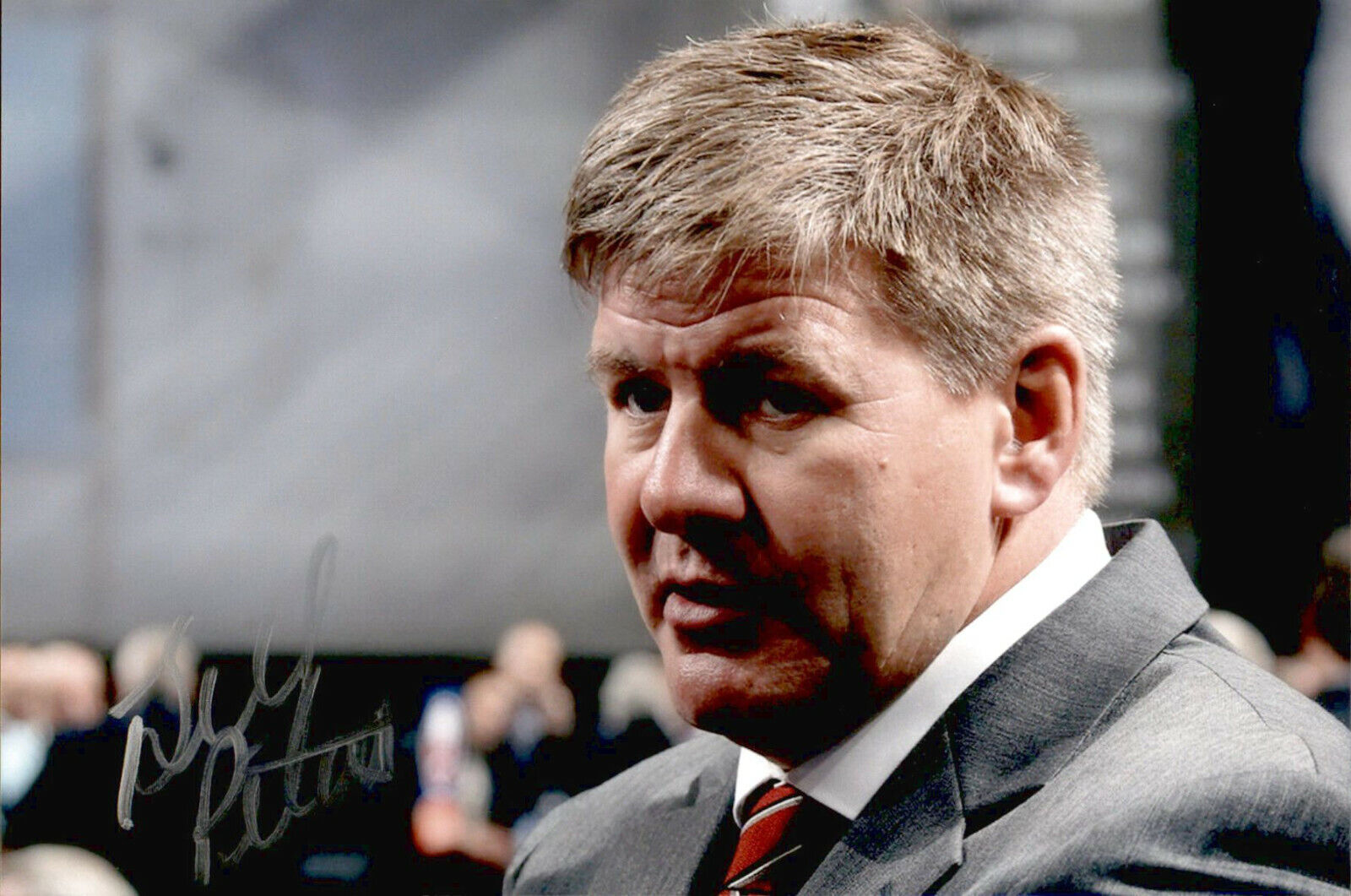 Bill Peters SIGNED autographed 4x6 Photo Poster painting CAROLINA HURRICANES COACH