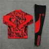2023/2024 Manchester United Half-Pull Training Suit Red Football Shirt 1:1 Thai Quality