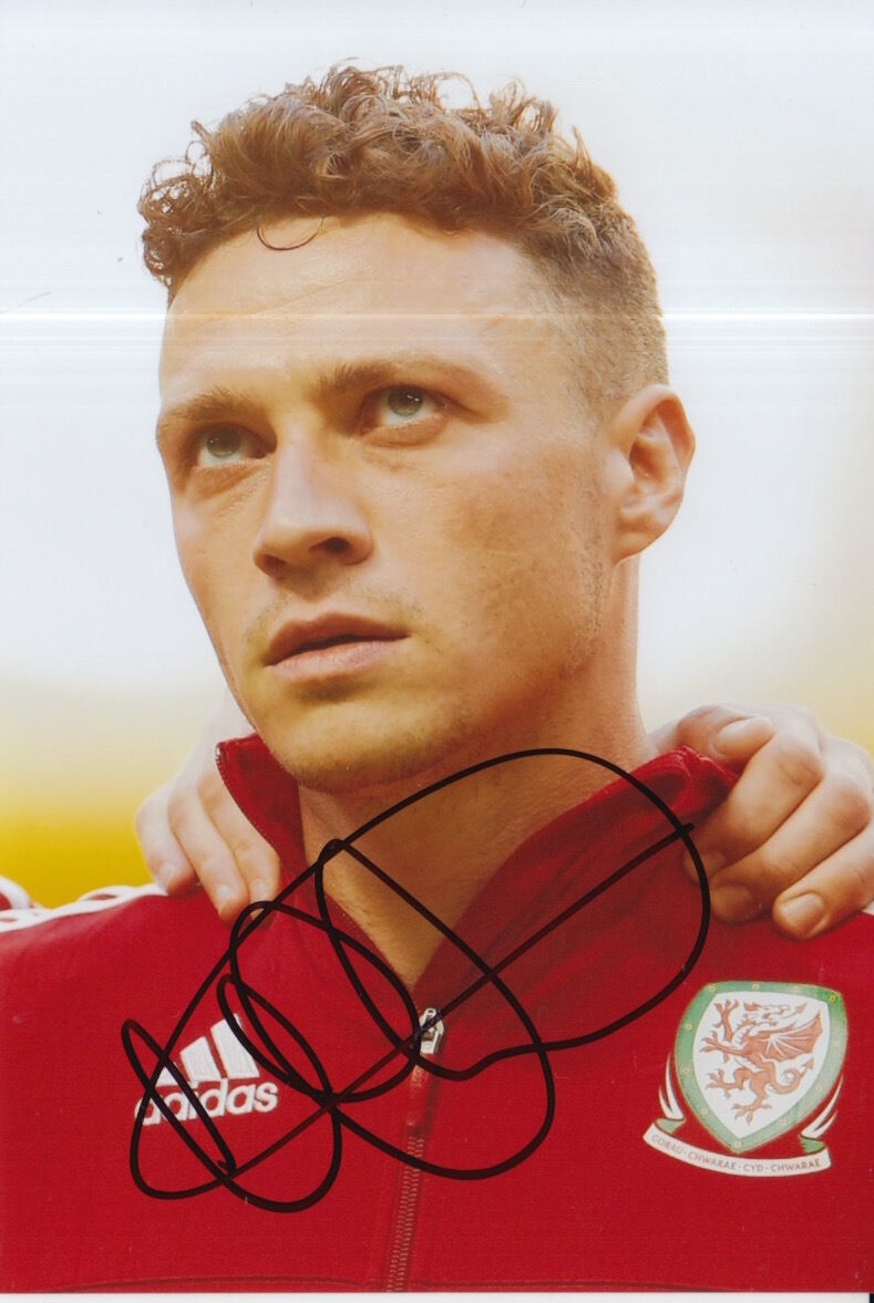 WALES HAND SIGNED JAMES CHESTER 6X4 Photo Poster painting 1.