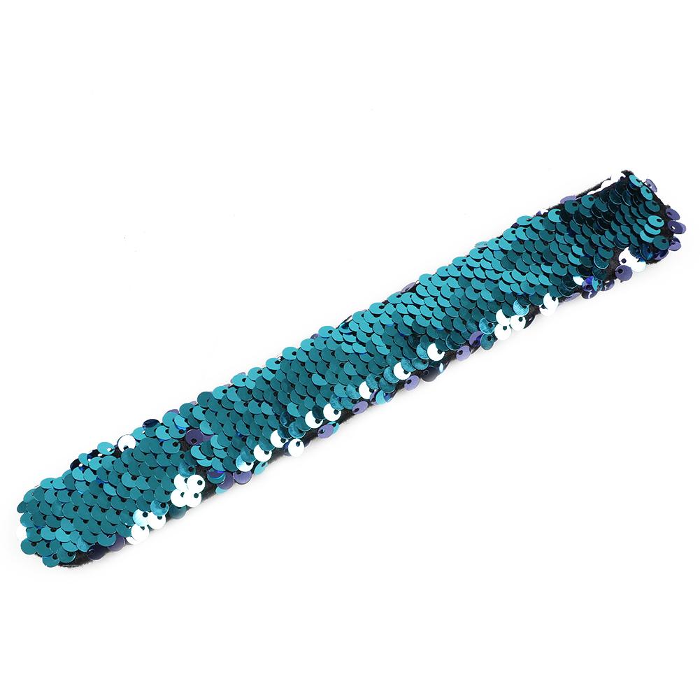 

8 Color Sequin Bracelets Glitter Wristband Headband Kids Party Favors Gift, Purple, 501 Original