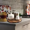 [US Local Warehouse] 360 Degree Rotating Spice Rack Round Condiment Organizer for Home Kitchen Pantry
