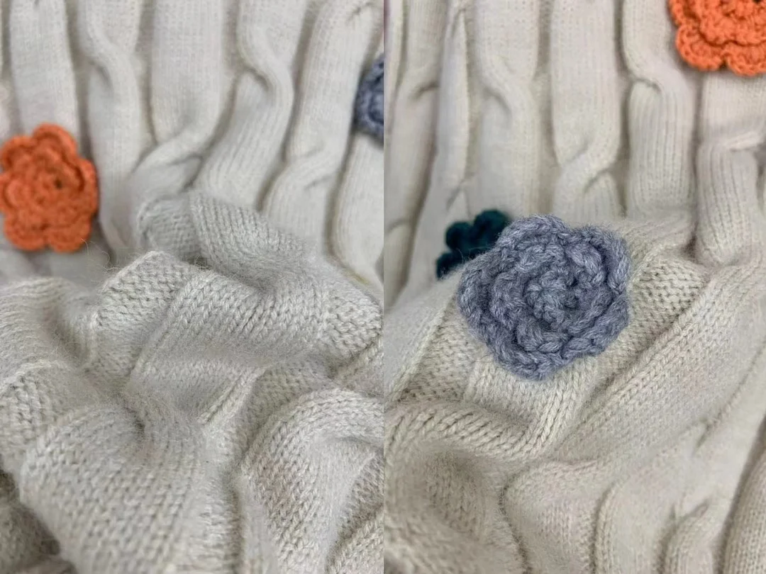 Chicfifth Sweater Women Winter Long Sleeve High Quality Autumn Vintage Top Knitted Cardigan