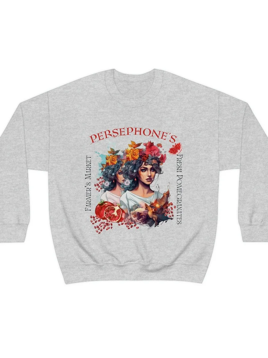 Pershephone Greek Mythology Sweatshirt / DarkAcademias /Darkacademias