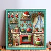 Christmas-11CT Stamped Cross Stitch 50*50cm