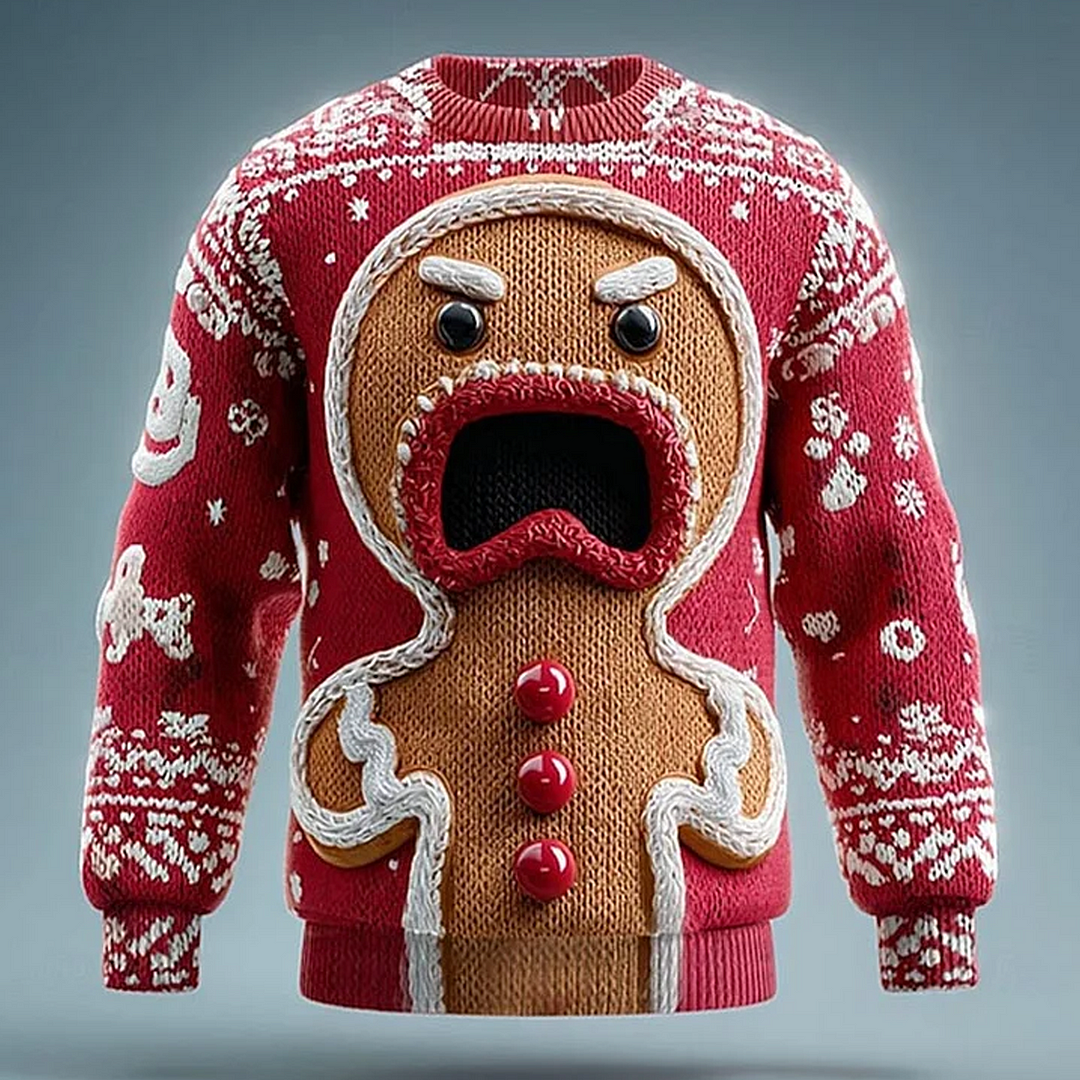 3D Print Christmas Sweatshirt-inspireuse