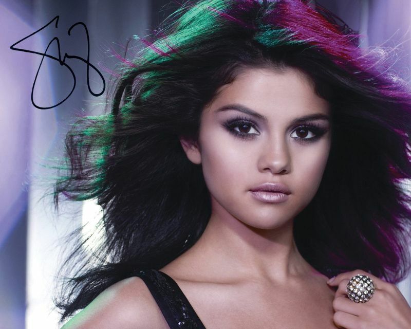 Selena Gomez Autograph Signed Photo Poster painting Print 6