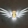 3D Animal Llight Show Wall Light, Led Night Light for Home Decor,Night Owl Wall Light Bald Eagle Wall Light Lion Wall Light for Study, Bedroom, Dining Room, Stairway, Hallway, Bar 