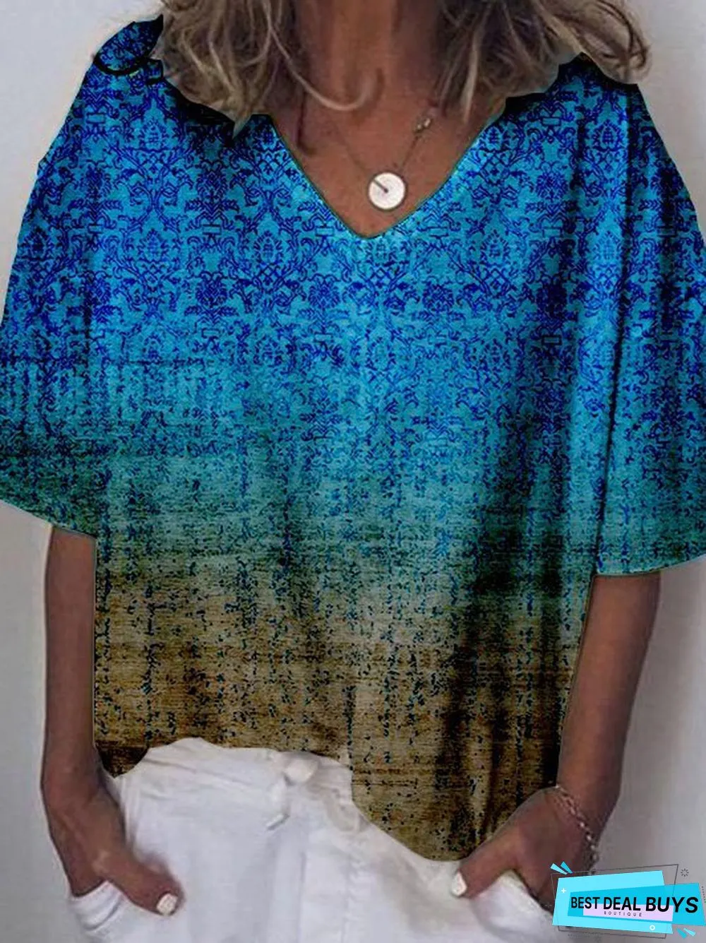 Casual Tribal Short Sleeve T-shirt