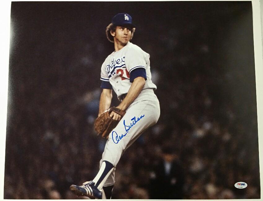 DON SUTTON Signed 16x20#1 Photo Poster painting Autograph LA DODGERS w/ PSA/DNA COA