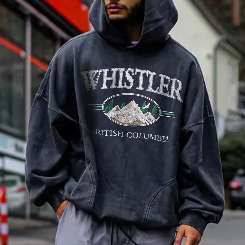 Oversized Casual Vintage Men's Sweatshirt