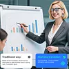BT Smart Glasses Real-Time 150+ Language Translation Bone-Conduction Music Glasses Built-in Speakers Voice Control for Men Women Sports Cycling Running