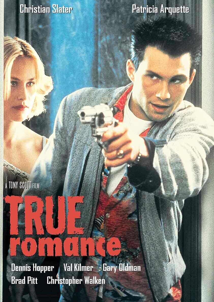 TRUE ROMANCE Movie Print Art Canvas Poster For Living Room Decor Home Wall Picture