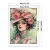 (Multi-Style) Rose Woman-11CT Stamped Cross Stitch 40*55/40*60cm