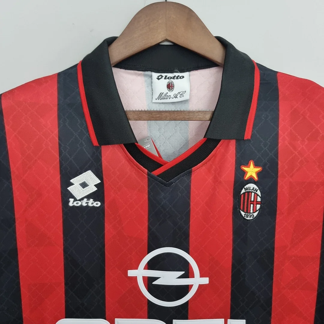 1996/1997 Retro AC Milan Home Football Shirt 1:1 Thai Quality