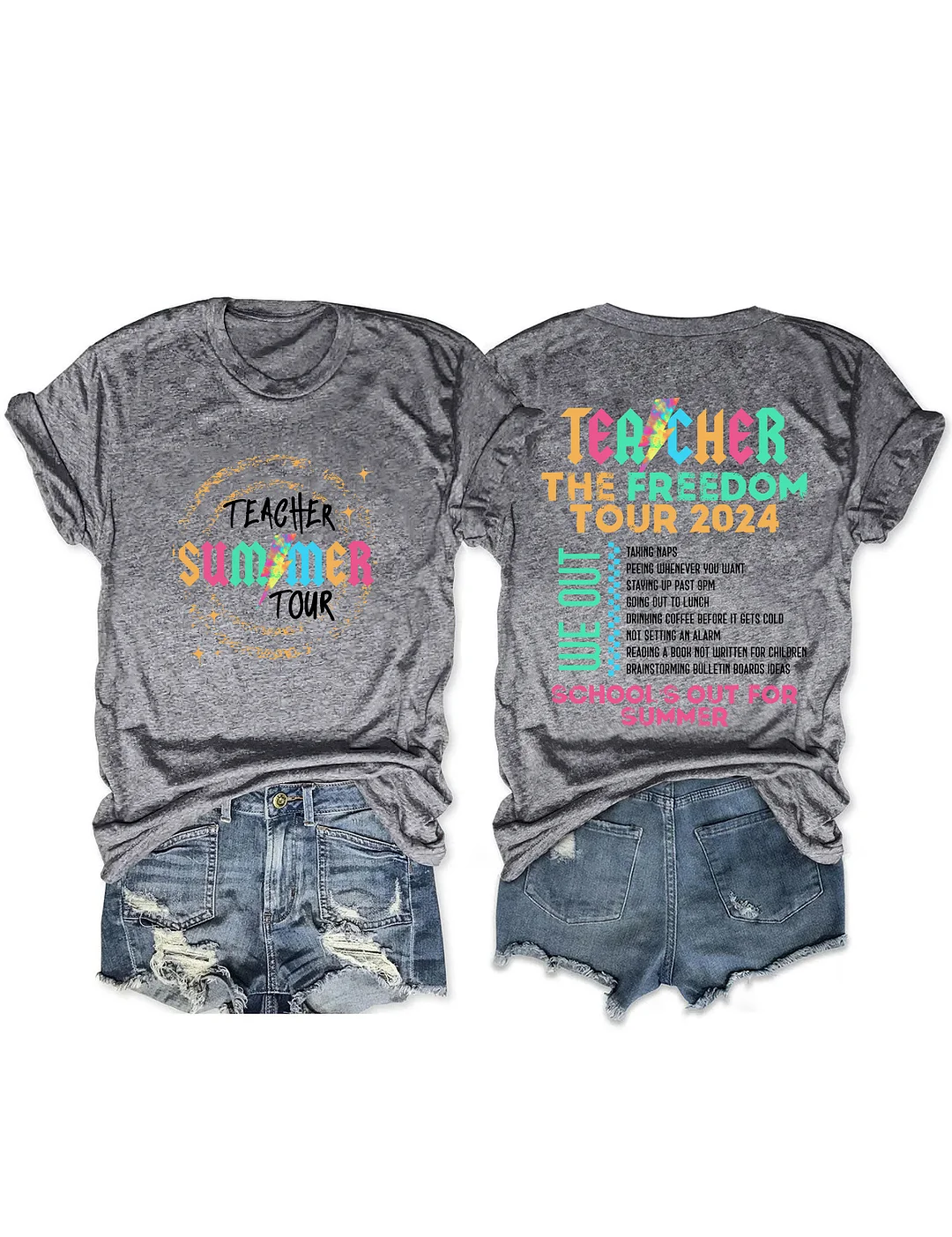 Teacher Summer Tour T-shirt